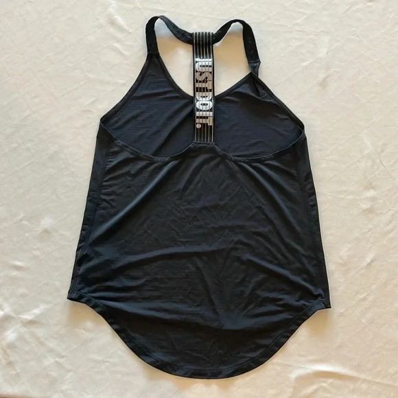 Nike‎ W Tank Elevate Elastika 803557-010 black women’s XS tank top EUC - Picture 6 of 6